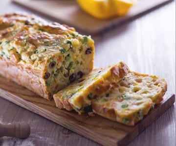 Gemüse-Pflaumenkuchen