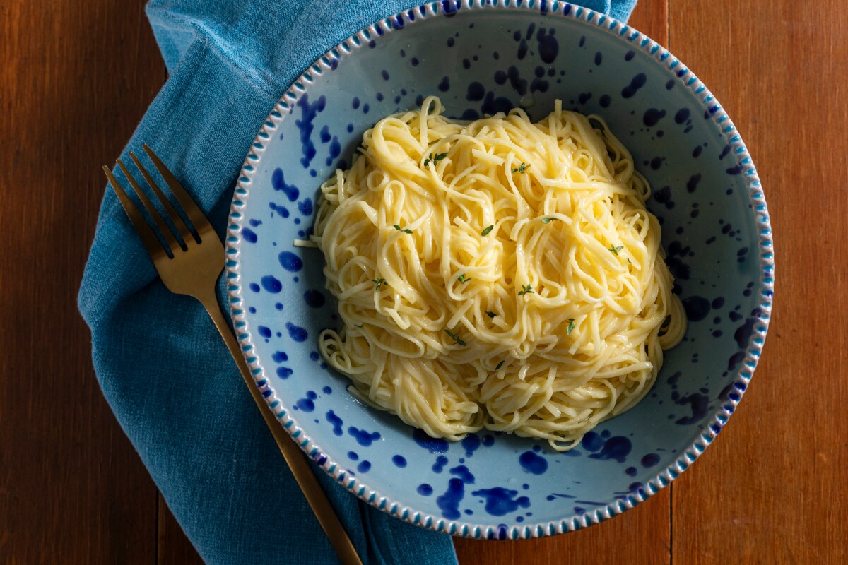 Tagliolini mit Zitrone