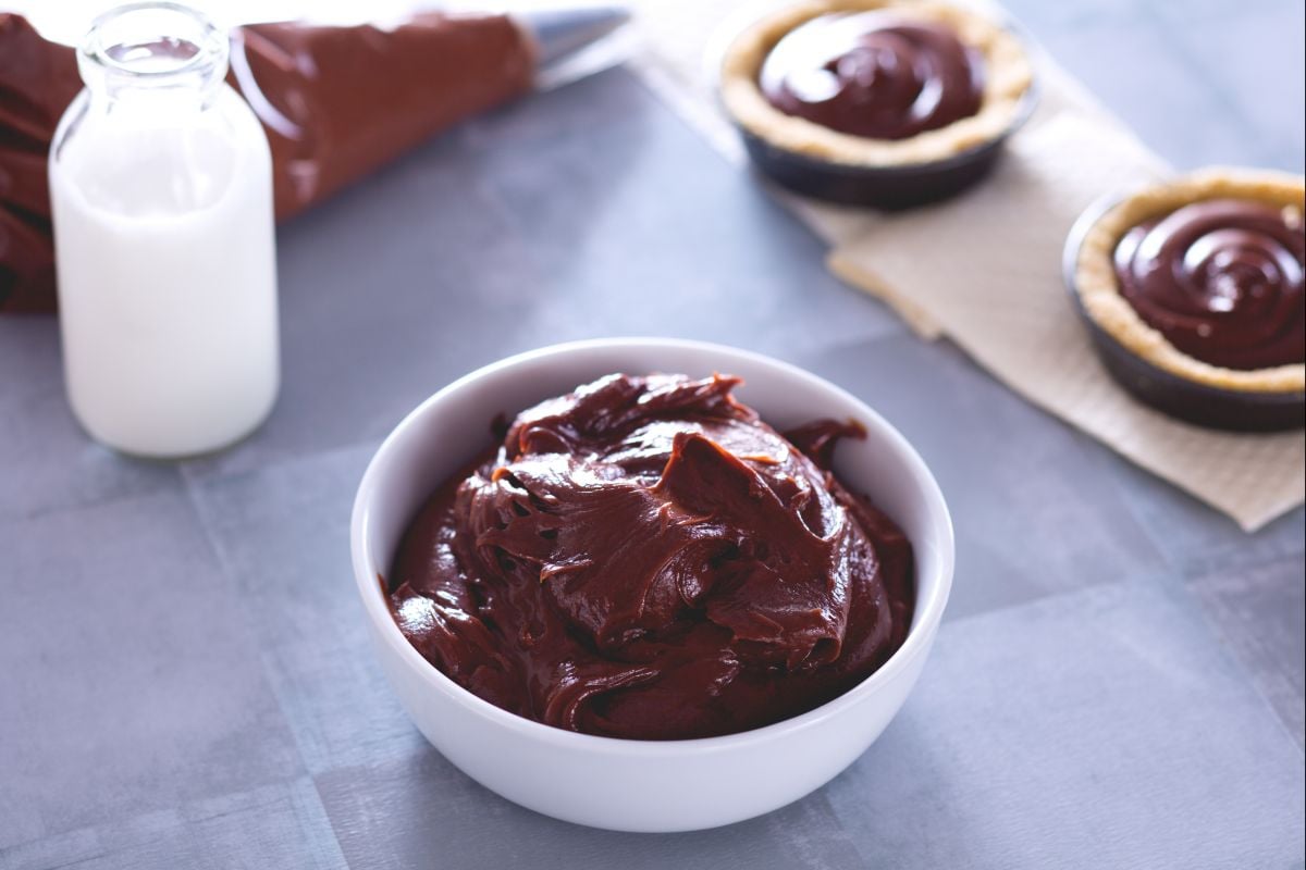 Milchschokoladen-Ganache