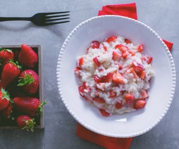 Erdbeer-Risotto
