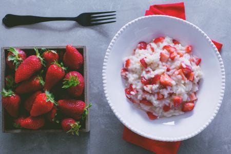 Erdbeer-Risotto