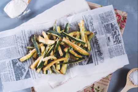 Gebratene Zucchini