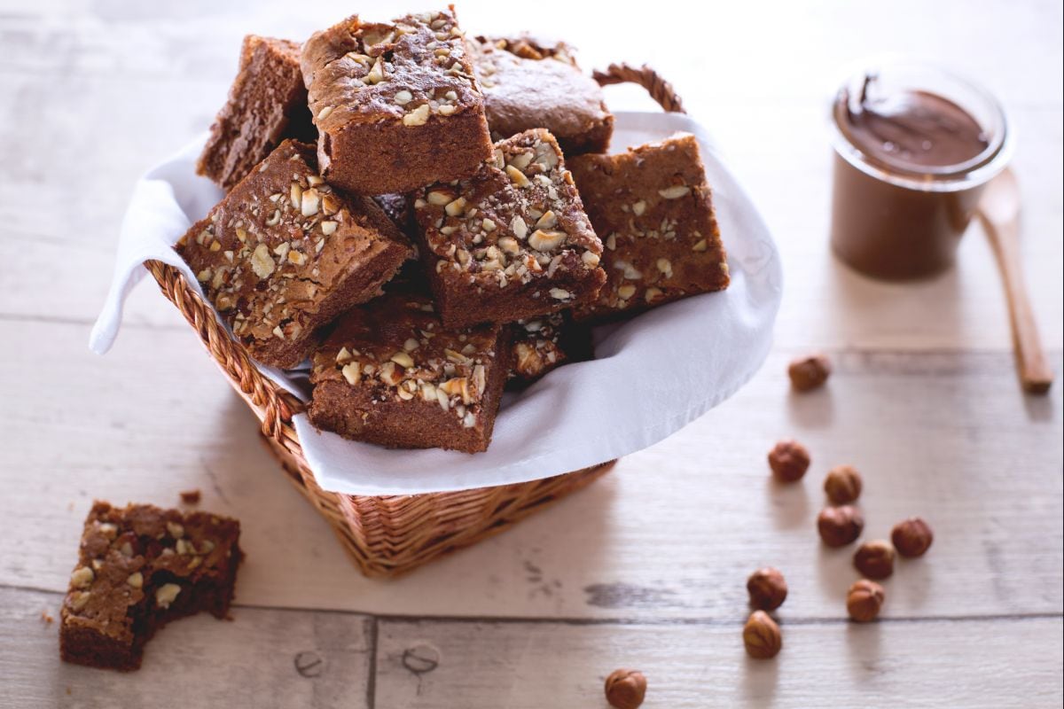 Nutella-Brownies