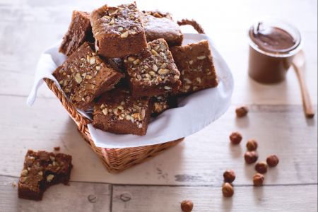 Nutella-Brownies