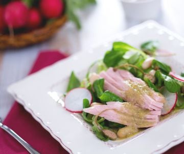 Thunfischfilets mit Kapernsauce