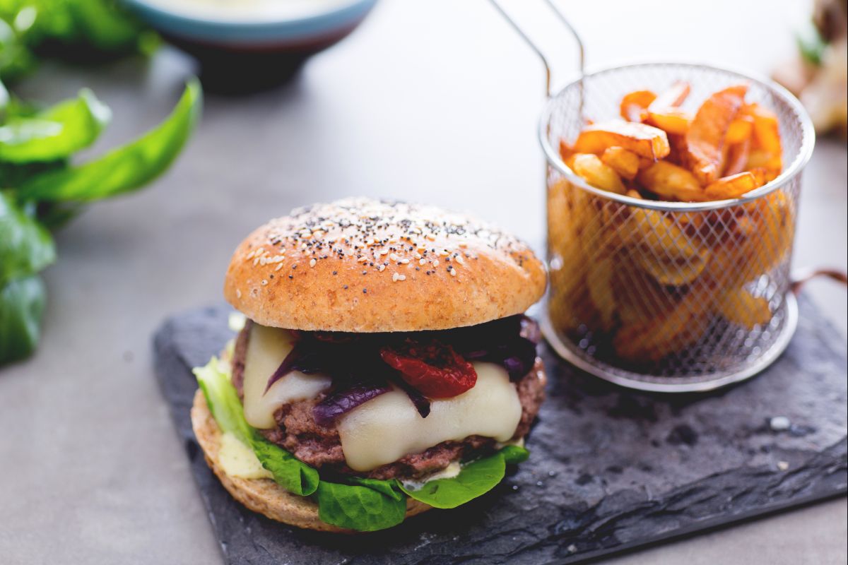 Italienischer Hamburger