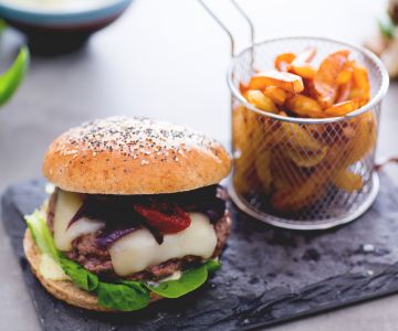 Italienischer Hamburger