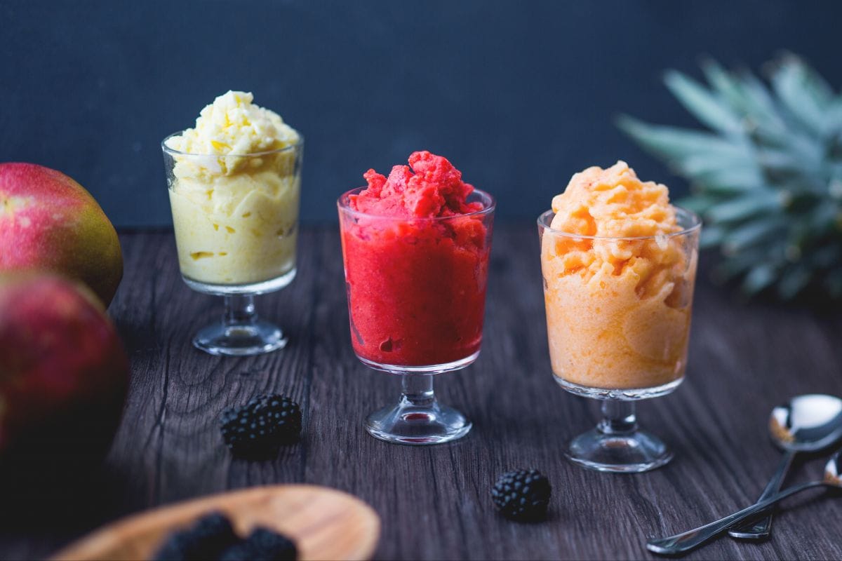 Gefrorenes Obst