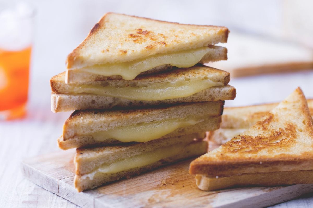 Gegrilltes Käsesandwich