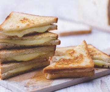 Gegrilltes Käsesandwich