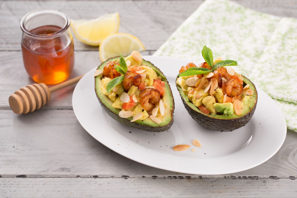 Gefüllte Avocado