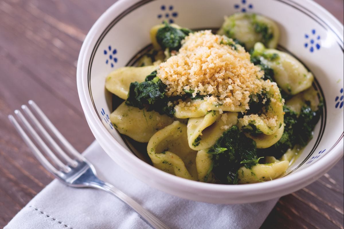 Orecchiette mit Rübensprossen
