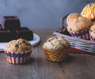 Bananen-Schoko-Muffins (Gute-Laune-Muffins)