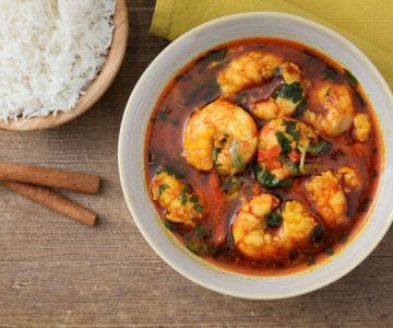 Garnelen-Curry