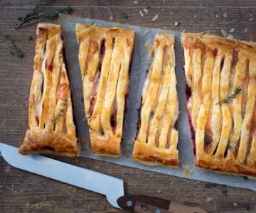 Rote-Bete-Quiche