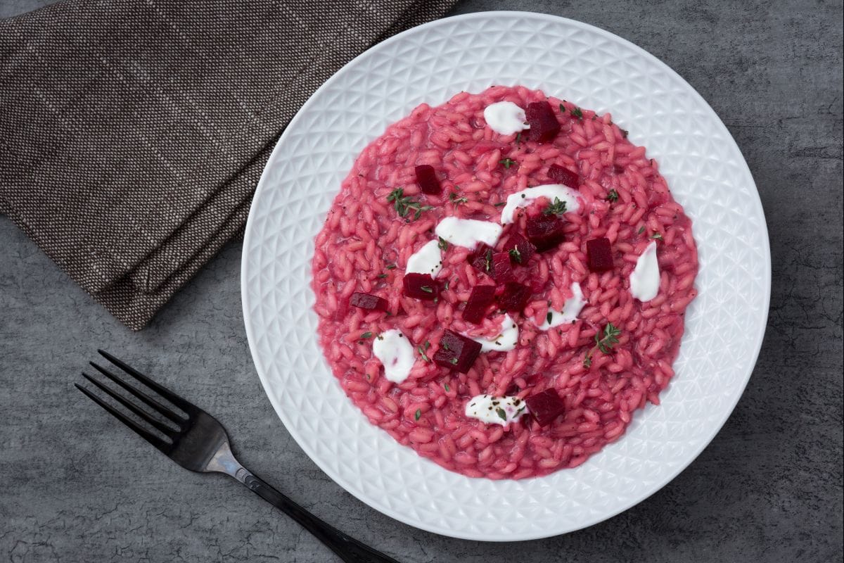 Rote-Bete-Risotto