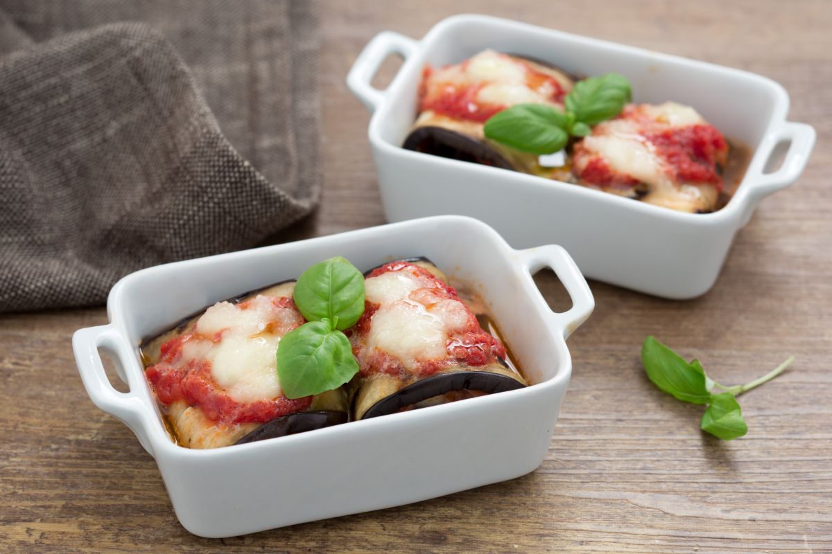 Mediterrane Auberginenröllchen