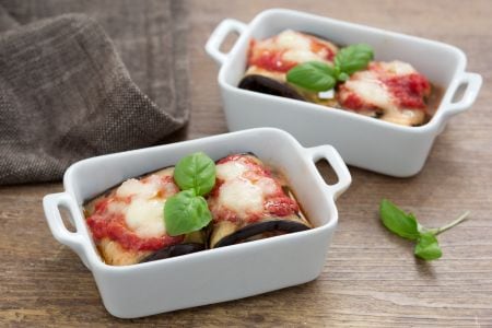 Mediterrane Auberginenröllchen