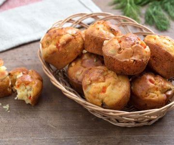 Muffins mit Paprika