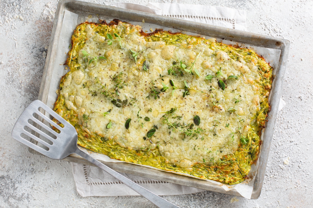 Zucchini-Fladen