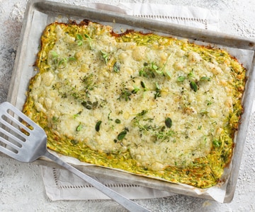 Zucchini-Fladen