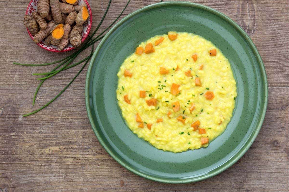 Risotto mit Kurkuma