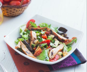 Hähnchen-Zucchini-Salat