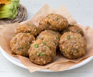 Dinkel-Ricotta-Gemüse-Bällchen