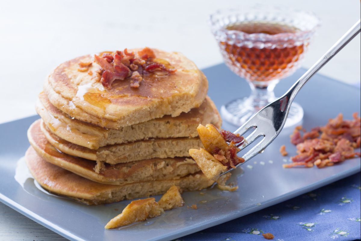 Süßkartoffel-Pfannkuchen