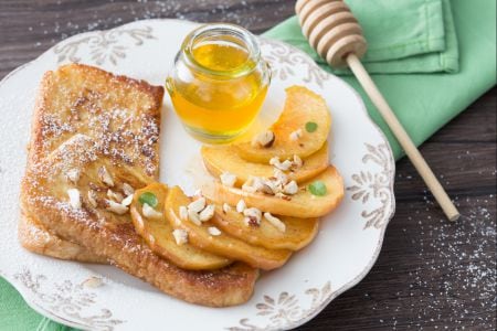 French Toast mit Äpfeln