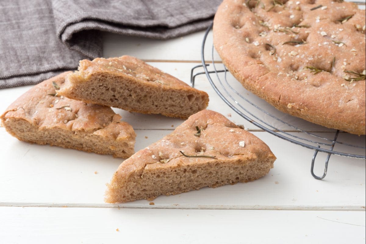 Dinkel-Focaccia