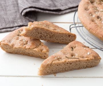 Dinkel-Focaccia