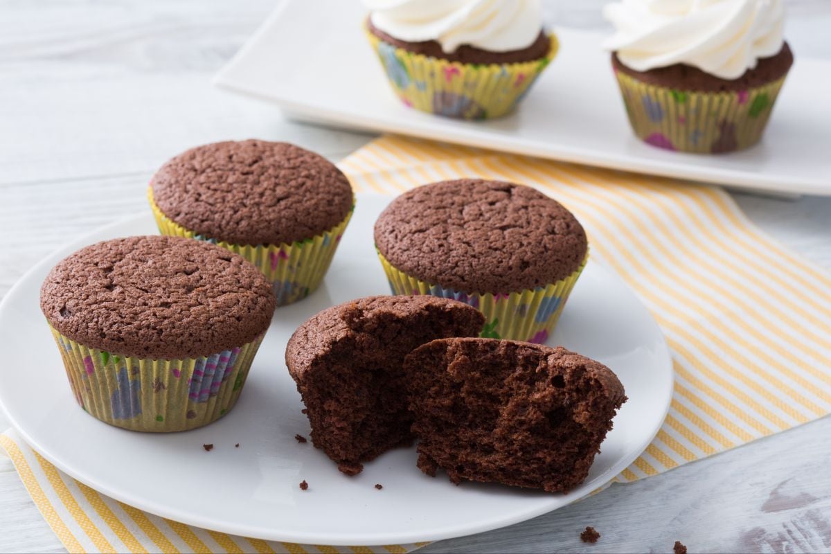 Schokoladen-Cupcake