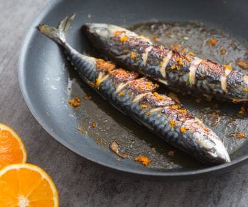 Makrele mit Orange