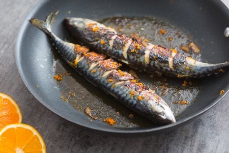 Makrele mit Orange