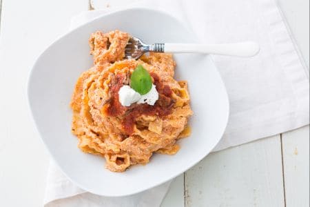 Manfredi mit Ricotta