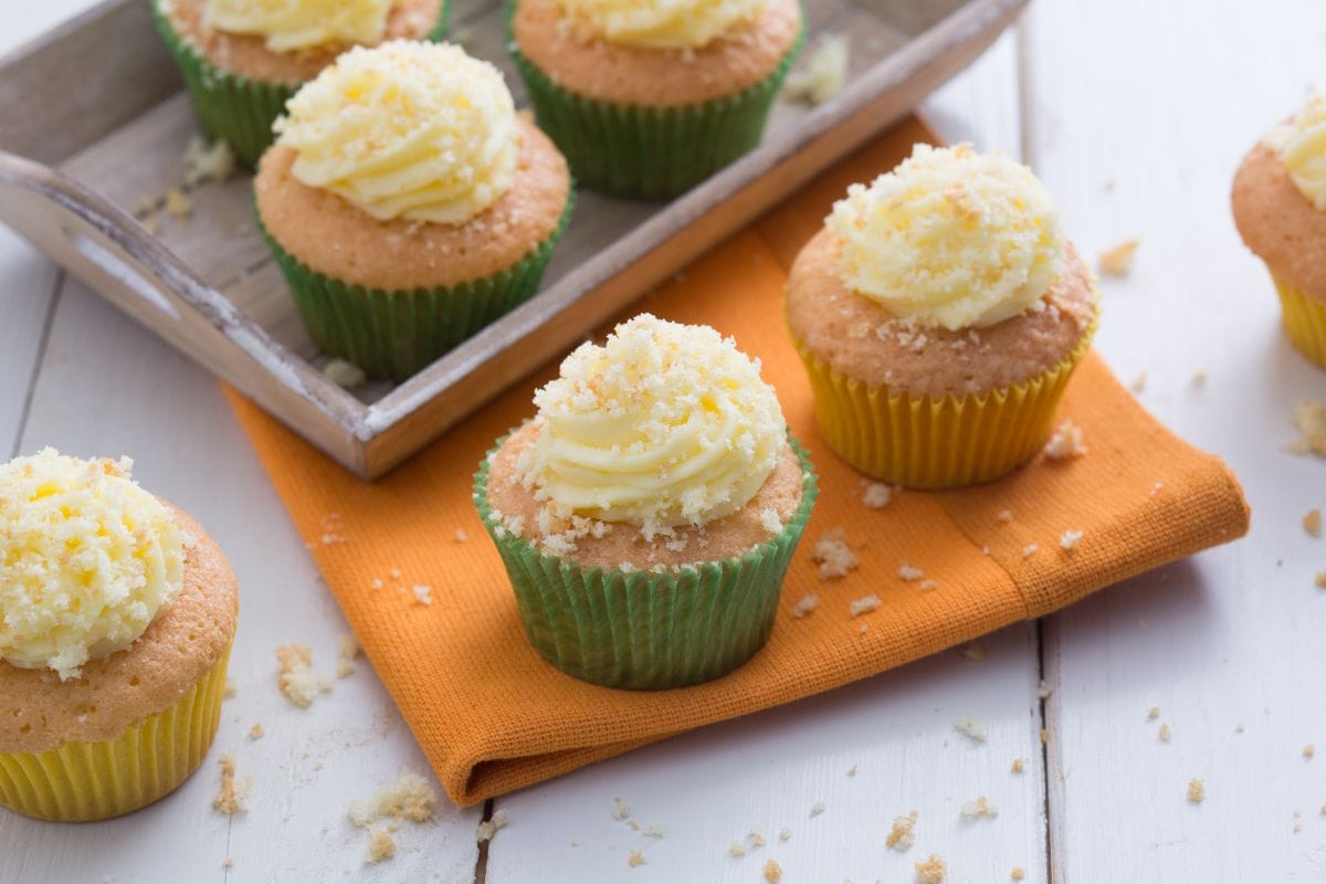 Mimosen-Cupcake