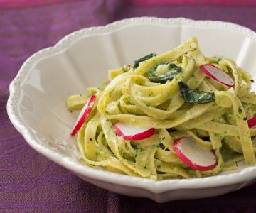 Pasta mit Radieschen