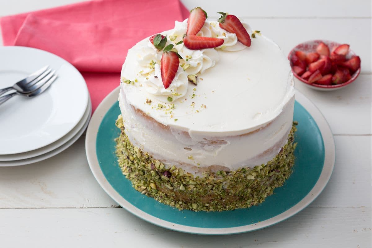 Mascarpone-Erdbeerkuchen