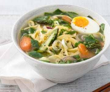 Falsches veganes Ramen