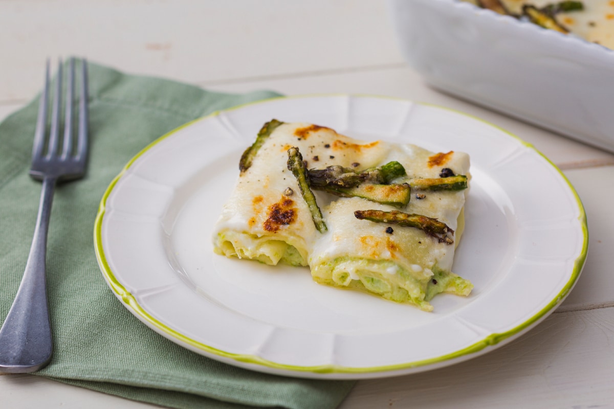 Crêpes mit Spargelcreme
