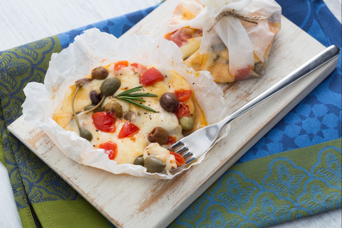 Mediterrane Scamorza-Päckchen