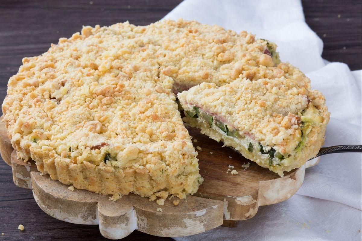 Zucchini-Salz-Crumble