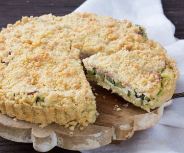 Zucchini-Salz-Crumble