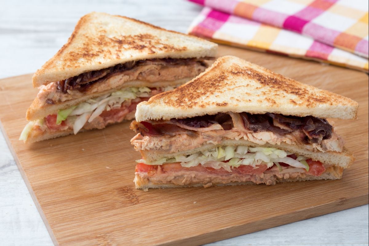 Hähnchensandwich