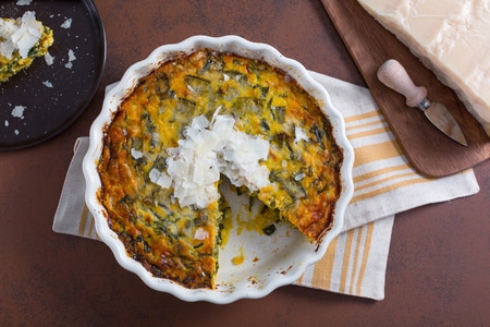 Gemüseauflauf mit Grana Padano