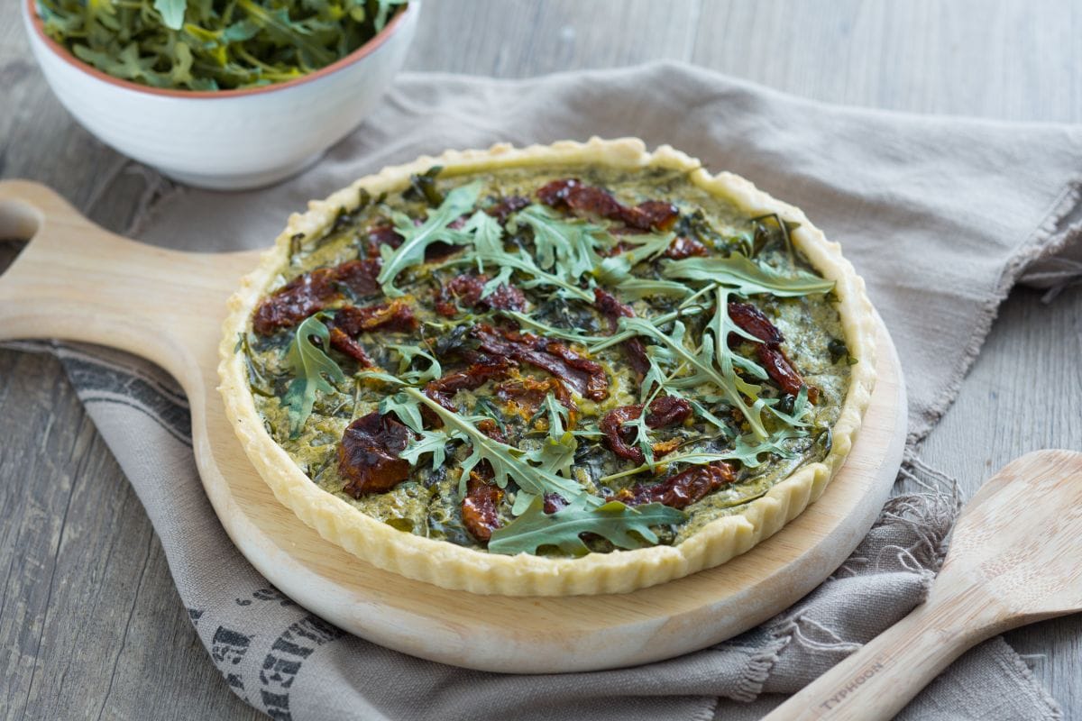 Rucola-Quiche