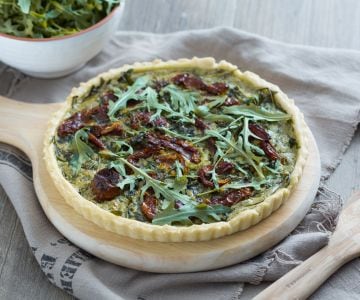 Rucola-Quiche
