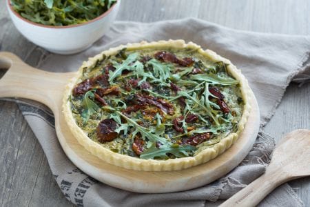 Rucola-Quiche