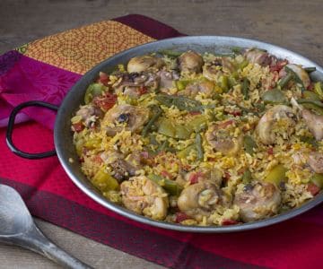 Paella nach valencianischer Art